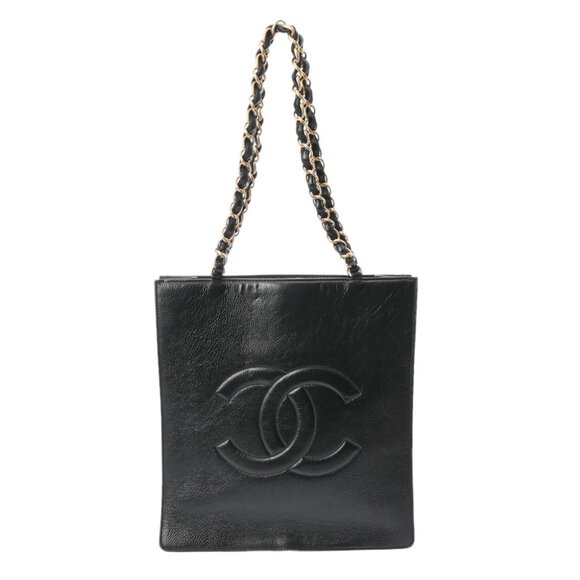 CHANEL Chain tote Black/Noir tote bag - Picture 1 of 12